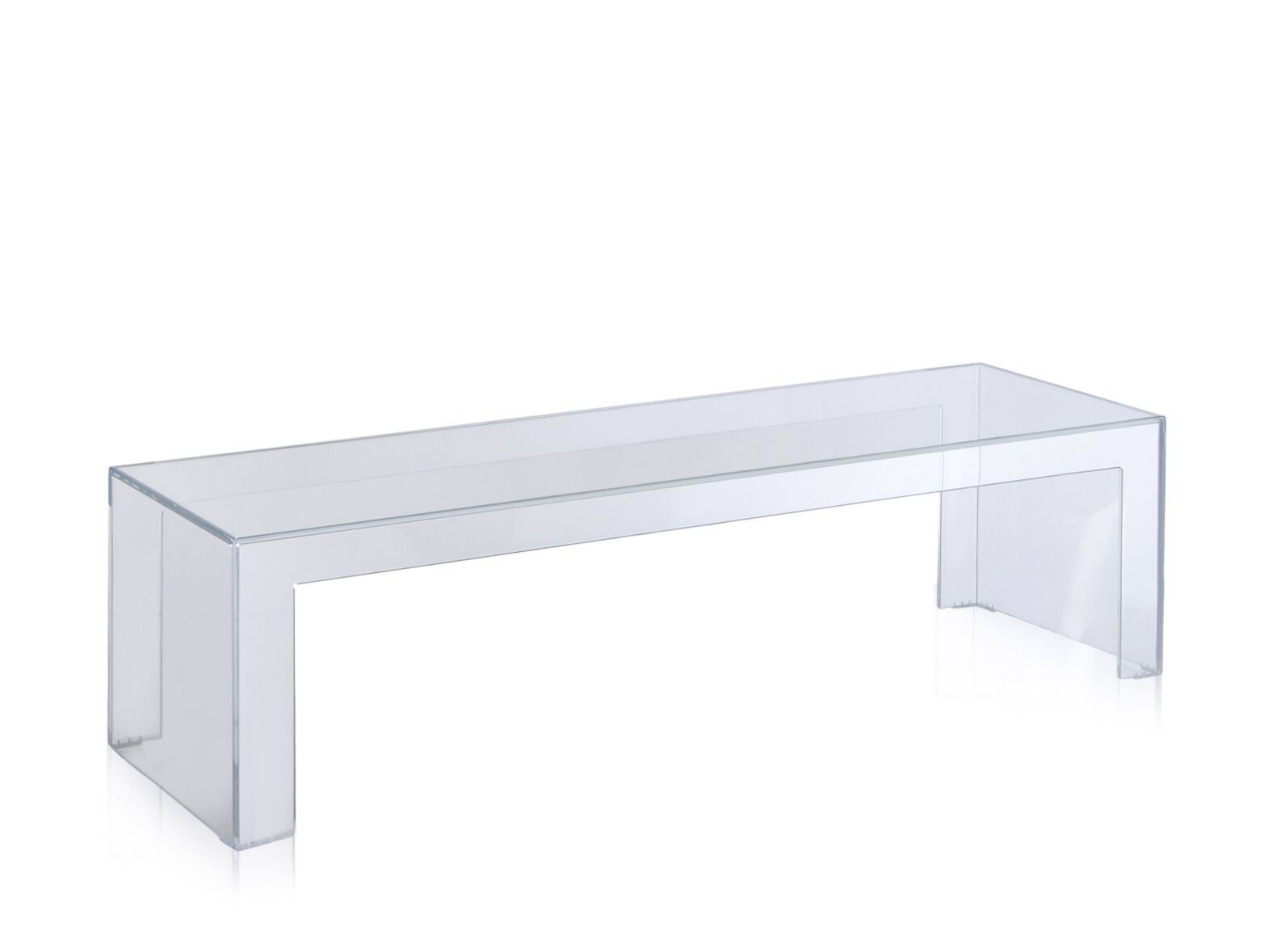 Низкий прямоугольный журнальный столик из ПММА Kartell INVISIBLE SIDE ARCH-00063063 - Вид №5