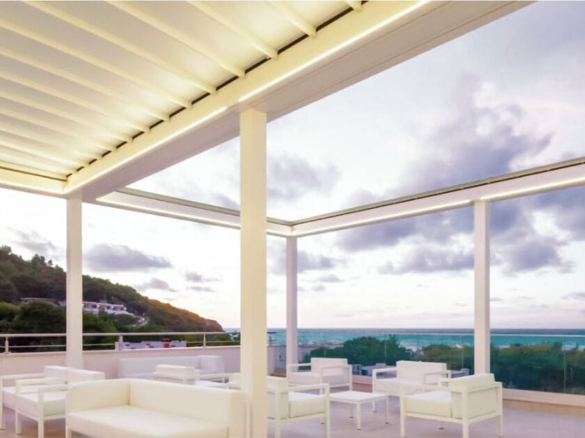 Самонесущая алюминиевая беседка Belle Pergole Exclusive ARCH-00013795 - Вид №1