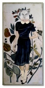 ICI ET LÀ Смешанная техника на холсте K. fabrizzi Kf22