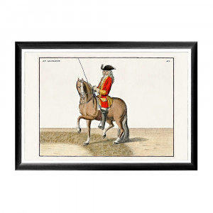 732022558_1818 Арт-постер «Верховая езда, Урок № 4» Object Desire