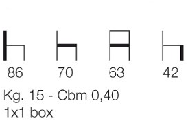Blifase Мягкое кожаное кресло Venere 140 - Вид №1