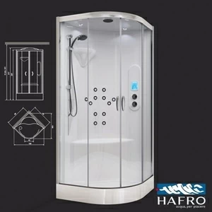 Душевая кабина угловая New-bi-size Junior 80/80 см 1NBA2N3