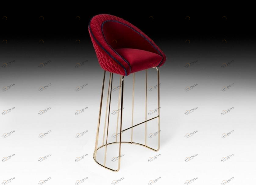 VGnewtrend Барный стул высокий с подставкой для ног sun-id-1510716