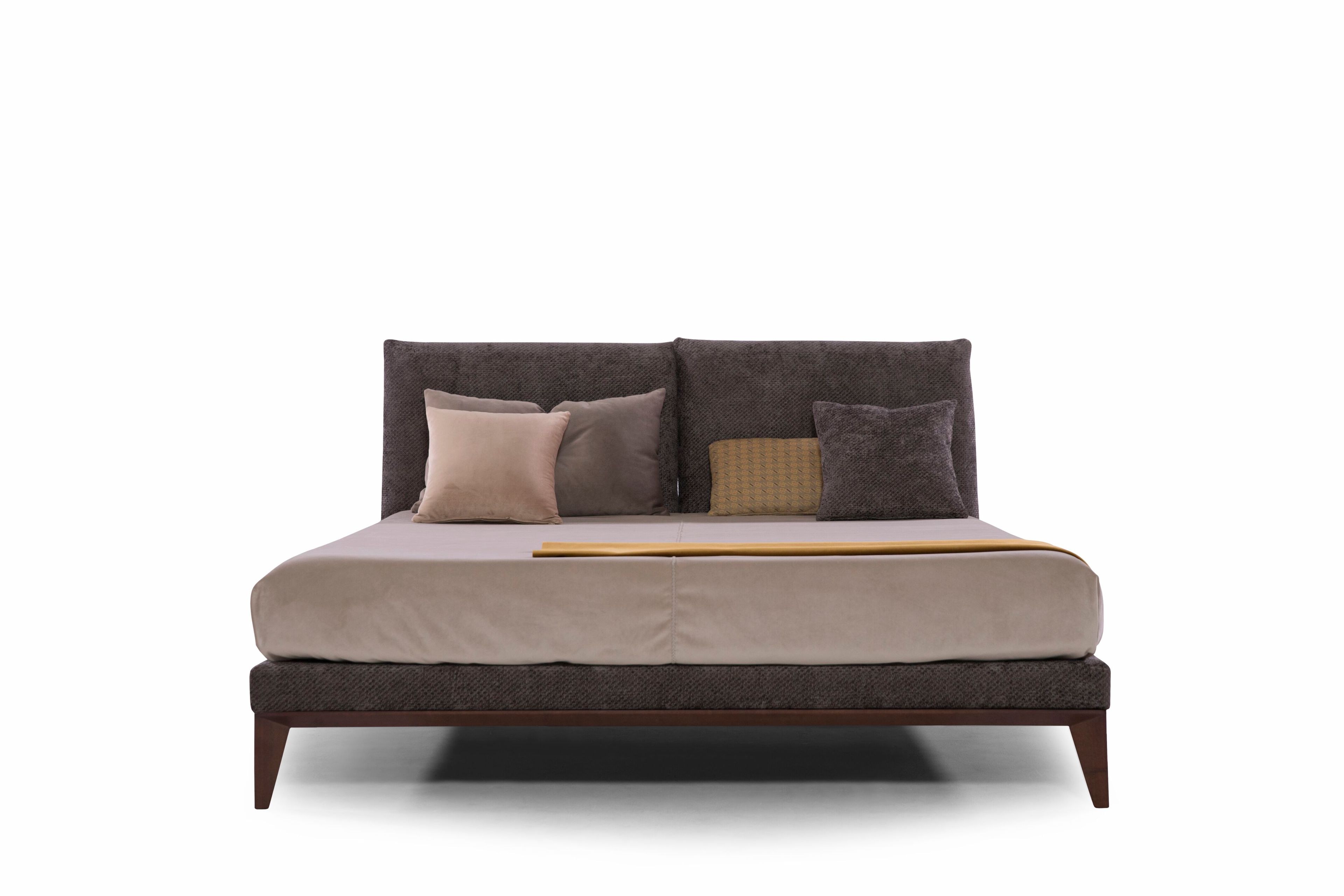 Двуспальная кровать из ткани с мягким изголовьем ABLE LESTER ARCH-00039321