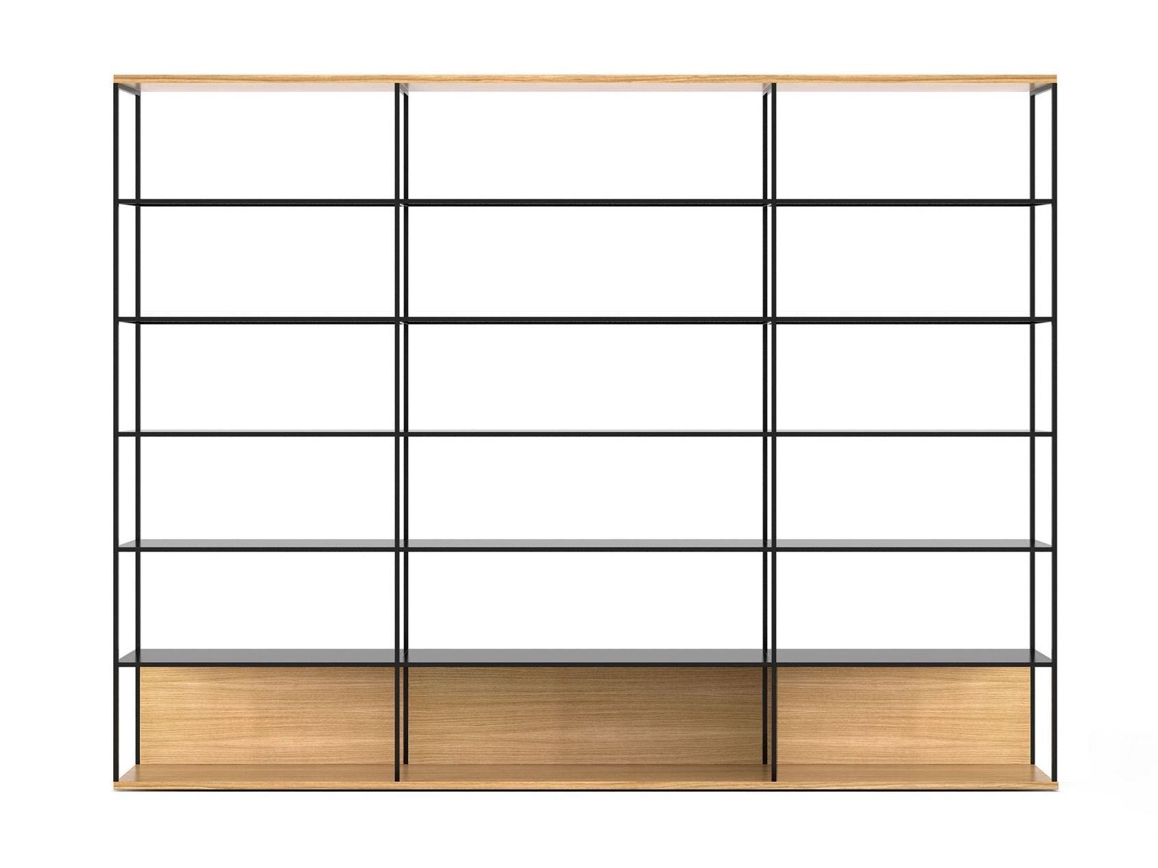 Деревянный отдельно стоящий книжный шкаф Punt Literatura ARCH-00037566 - Вид №12