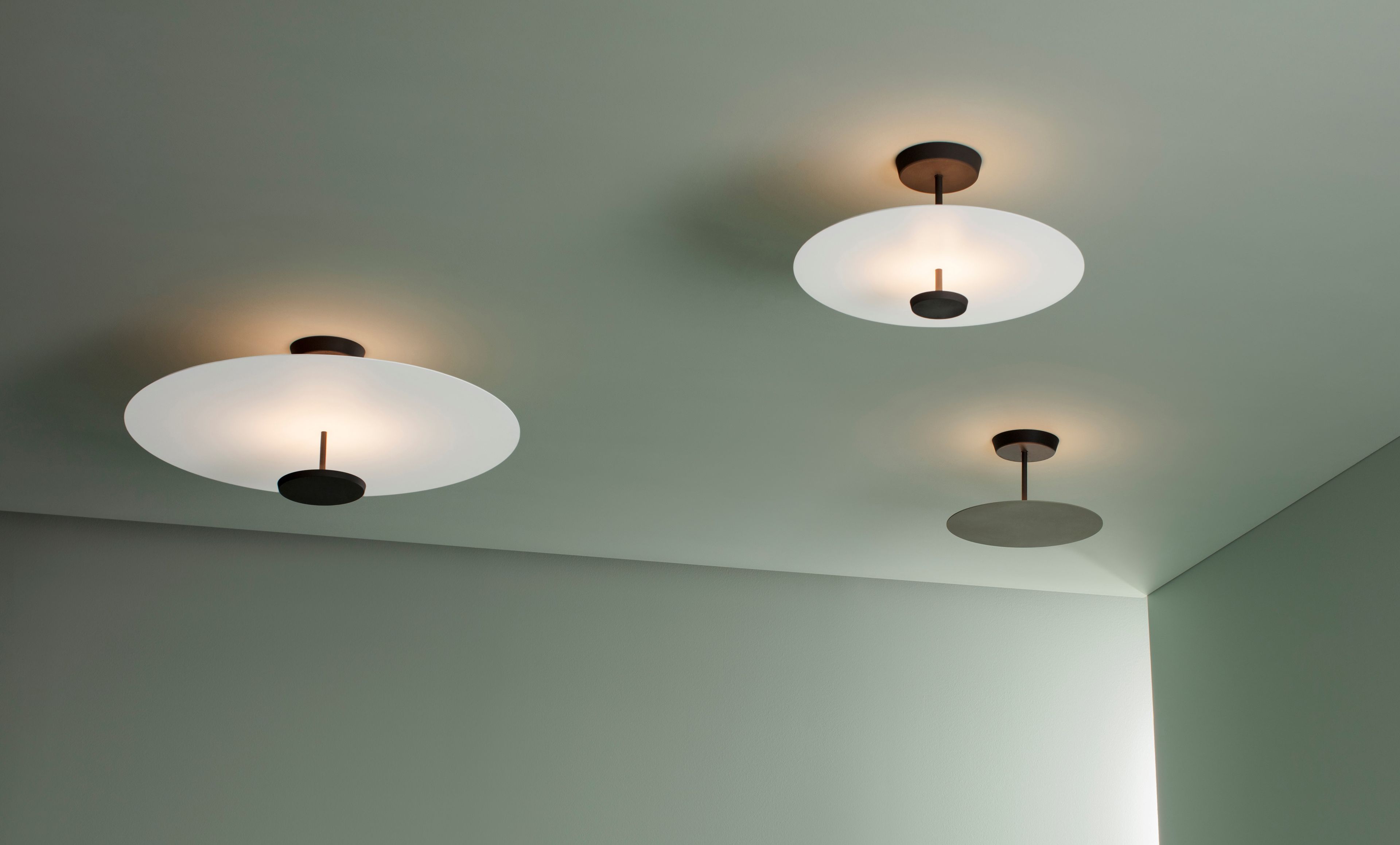 Металлический светодиодный потолочный светильник Vibia ARCH-00085986 - Вид №2