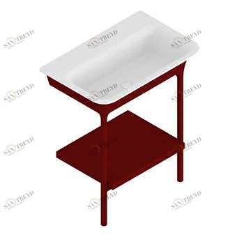 8MP304RRRR Консоль с умывальником Kos by Zucchetti Morphing