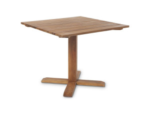 Квадратный обеденный стол из тикового дерева