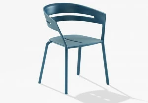 FAST Штабелируемый алюминиевый садовый стул с подлокотниками Ria 7600