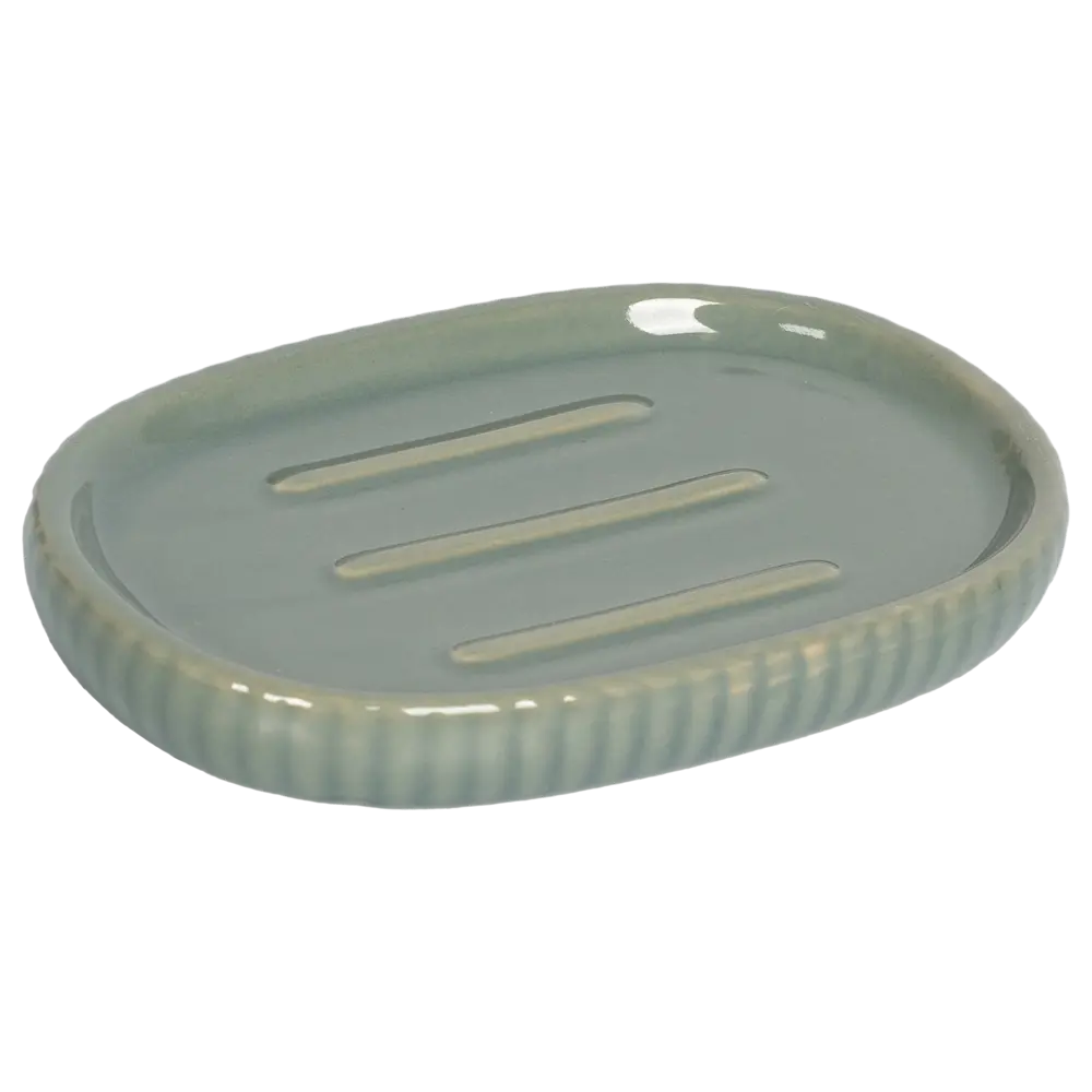 Керамическая мыльница VIDAGE Велд зеленый 89380372 STLM-1511943