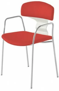 GABER Кресло из экокожи с подлокотниками Tolo