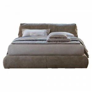 Кровать двуспальная 160х200 серая Sharpei DORELAN SHARPEI 052401 Коричневый