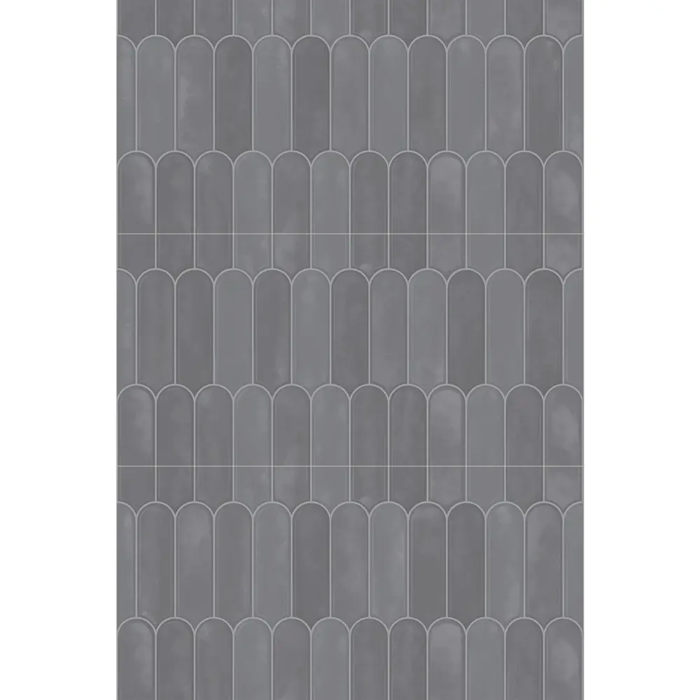Настенная плитка Azori Salieri Grey 31.5x63 см 1.79 м² глянцевая цвет серый 89453955 STLM-2092768 - Вид №2
