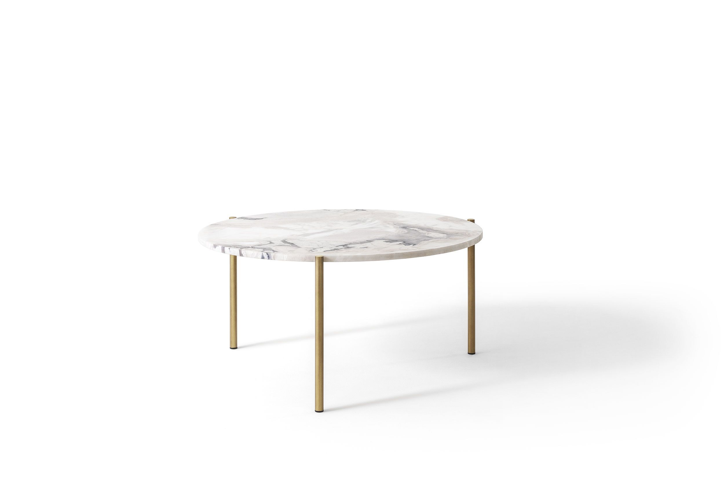 Круглый мраморный журнальный столик OAK Metronome ARCH-00102107 - Вид №1