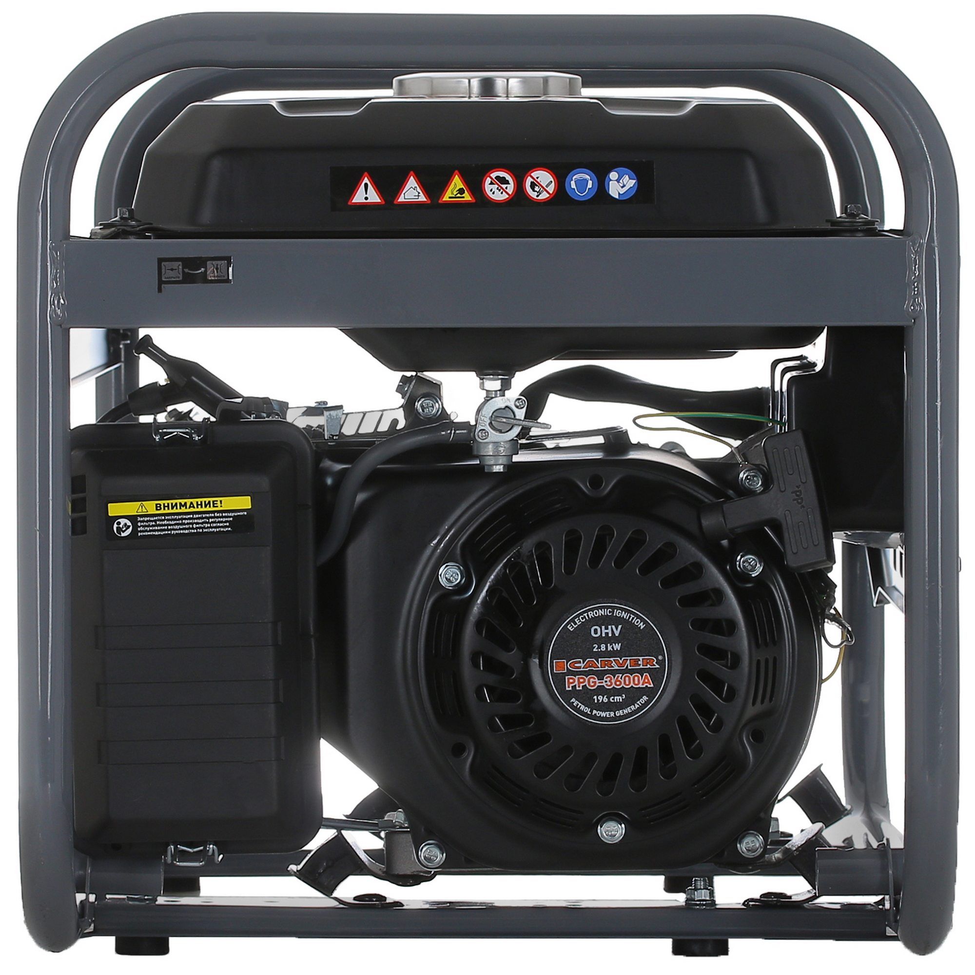 Электрогенератор   бензиновый Carver PPG-3600А 1081878 STDN-0016516 - Вид №4