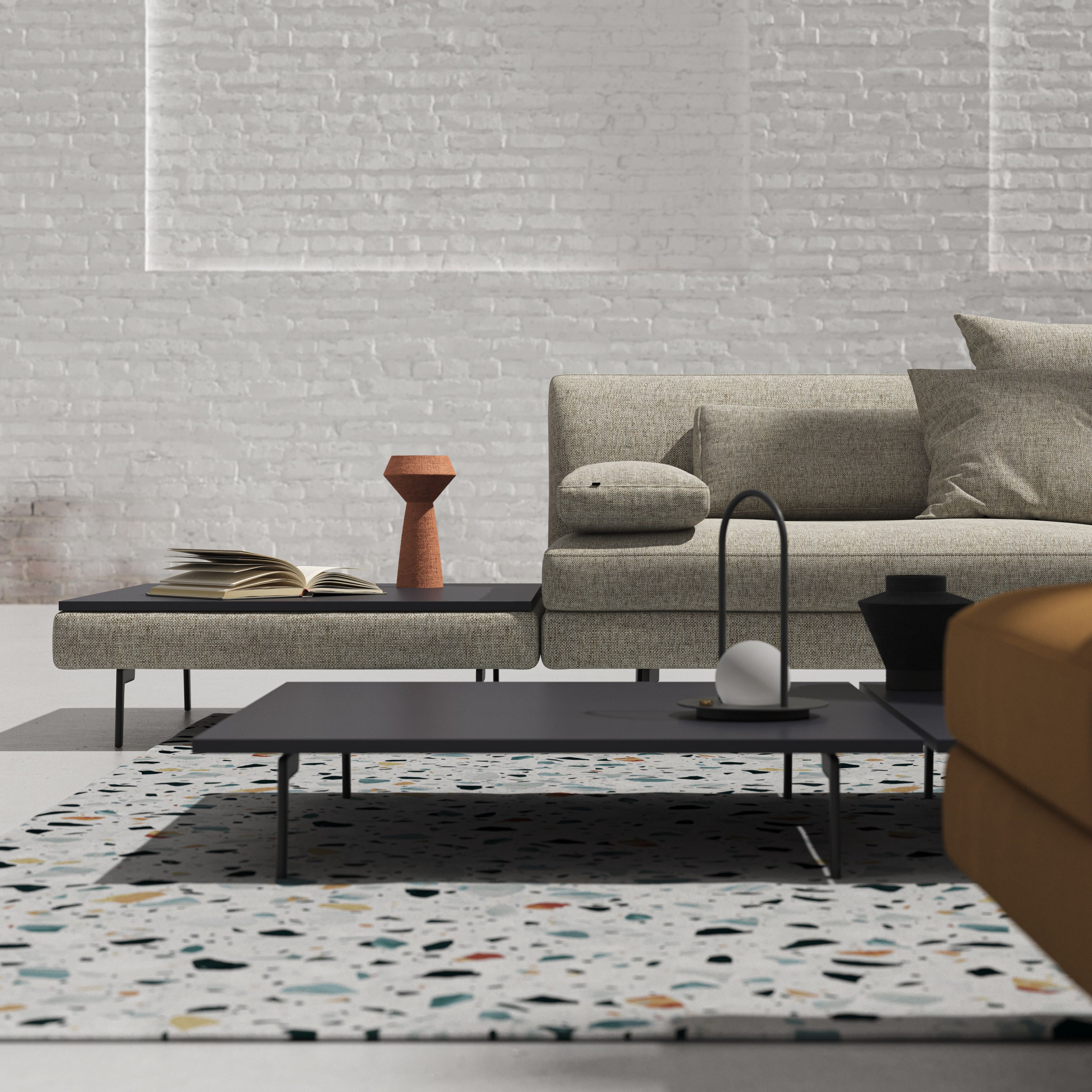 Тканевый диван с полуостровом Liu Jo Living Collection Warmover ARCH-00128510 - Вид №8