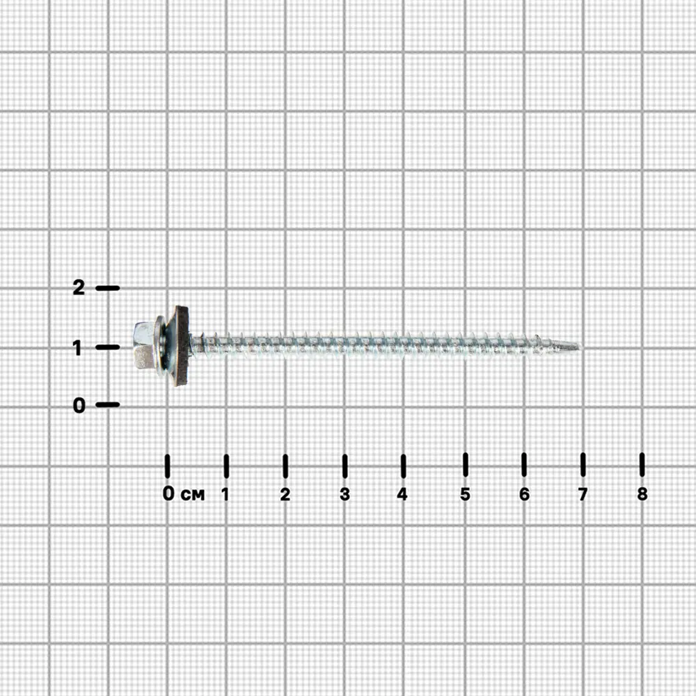 Santreyd Саморезы кровельные с пресс-шайбой для дерева 4.8x70 мм 89344264 STLM-1343351 - Вид №2