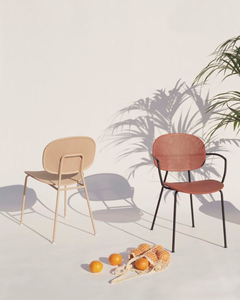 Стул из полиэстера, армированного стекловолокном (PRFV) Infiniti круглый стержень ARCH-00023471 - Вид №10