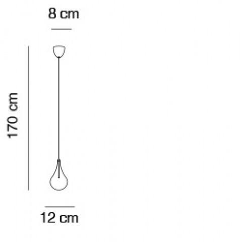 Alma light Подвесной светильник из стекла Drop led 5111led - Вид №4