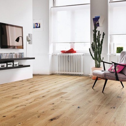 Паркетная доска Haro 4000 Series Top connect Саваж Дуб Кантри с брашью (Текстурированная) 2200х180 мм 524634 - Вид №1