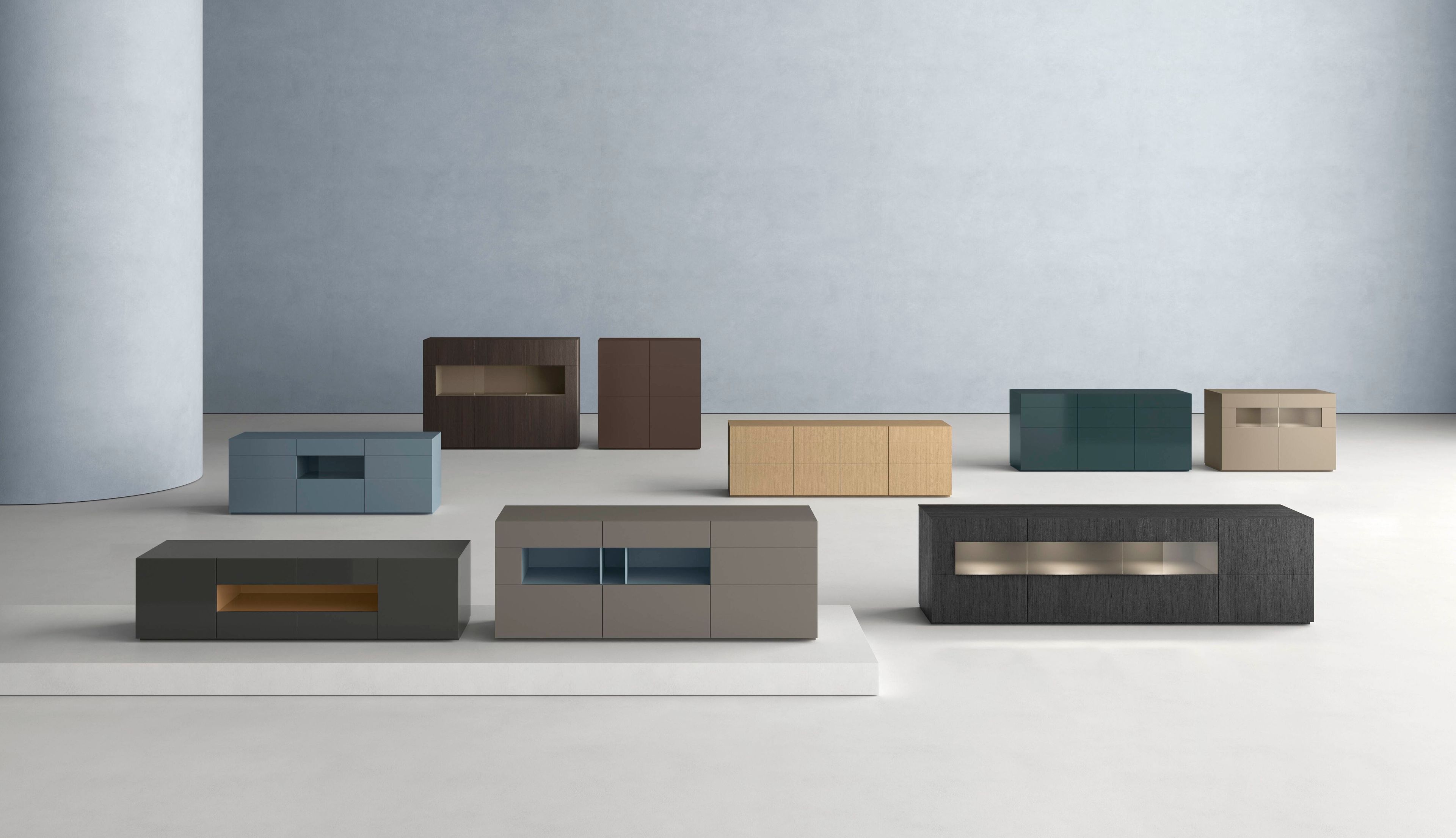 Деревянный шкаф с распашными дверями Alf DaFrè Metropolis ARCH-00132346 - Вид №15