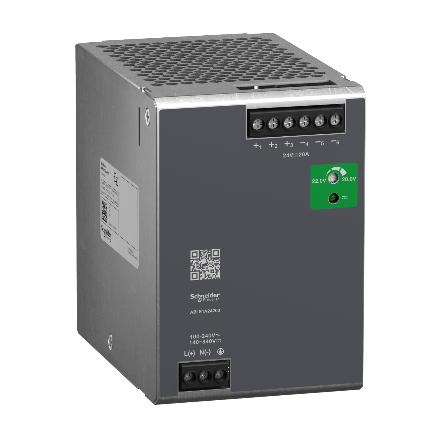 ABLS1A24200 ABL MODICON оптимальный блок питания 24В, 480Вт Schneider Electric 