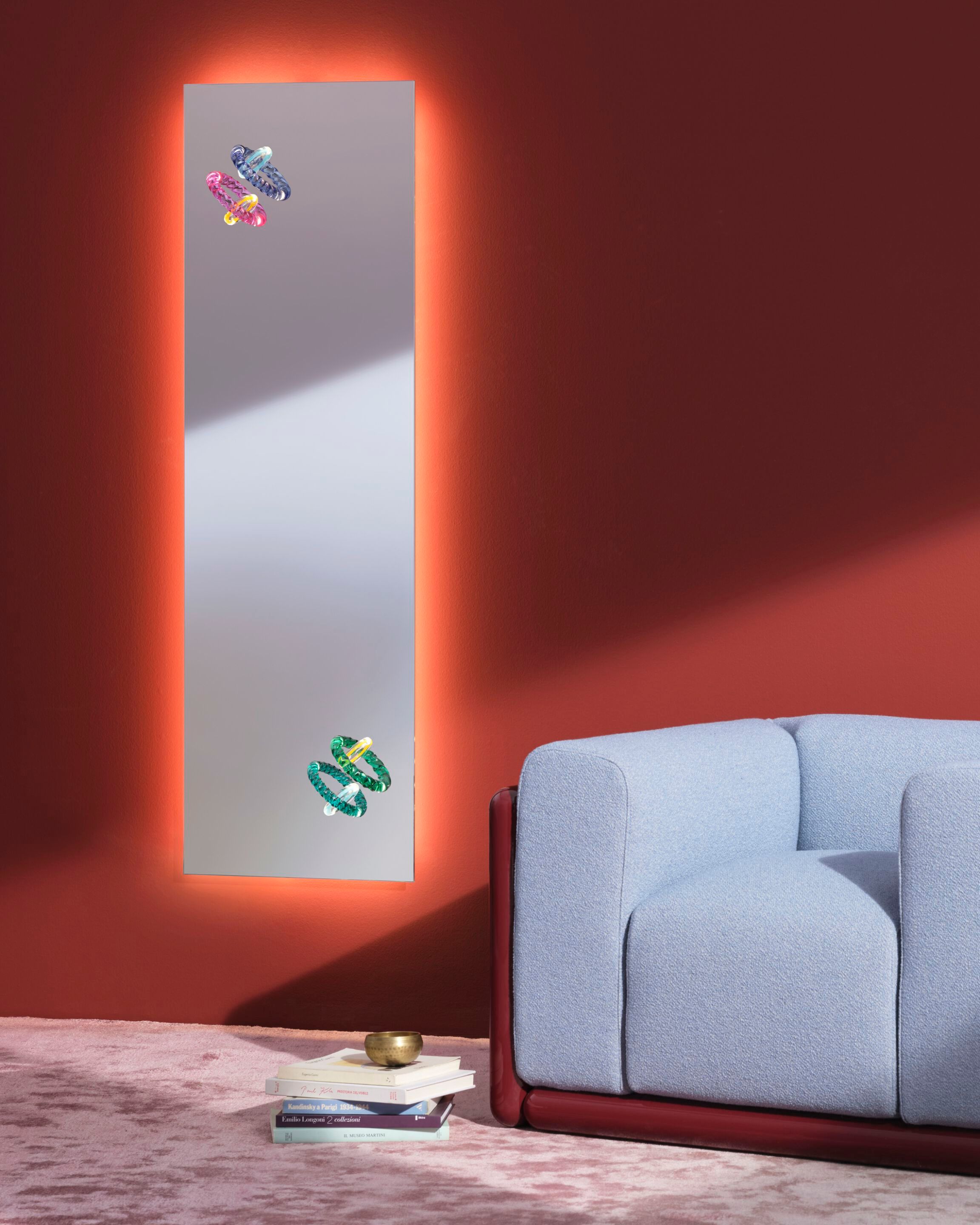 Настенное стеклянное зеркало CASSINA HOOPTICAL ARCH-00132277 - Вид №3