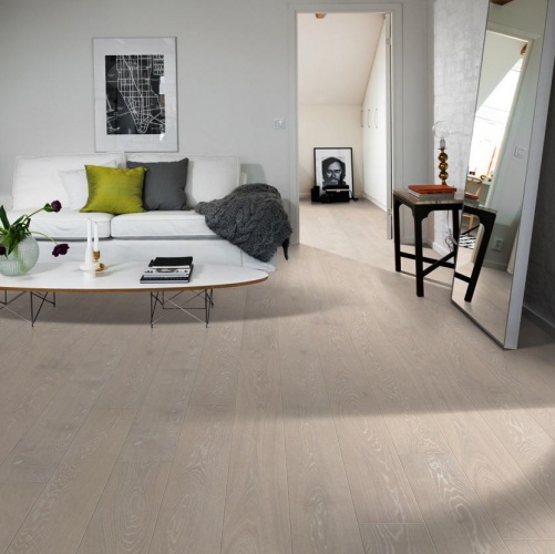 Паркетная доска Kahrs Дуб Снег 2600200508 - Вид №14