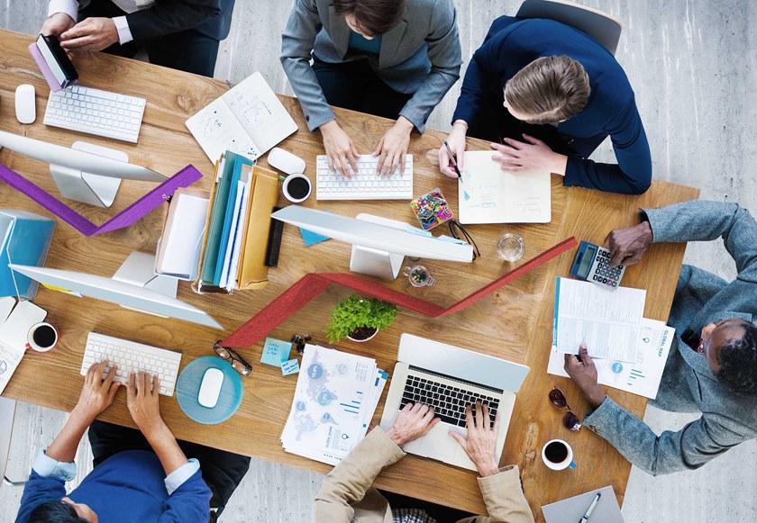 Tante Lotte Звукопоглощающая перегородка стола из шерсти Whisperwool apps Tsg19 - Вид №5