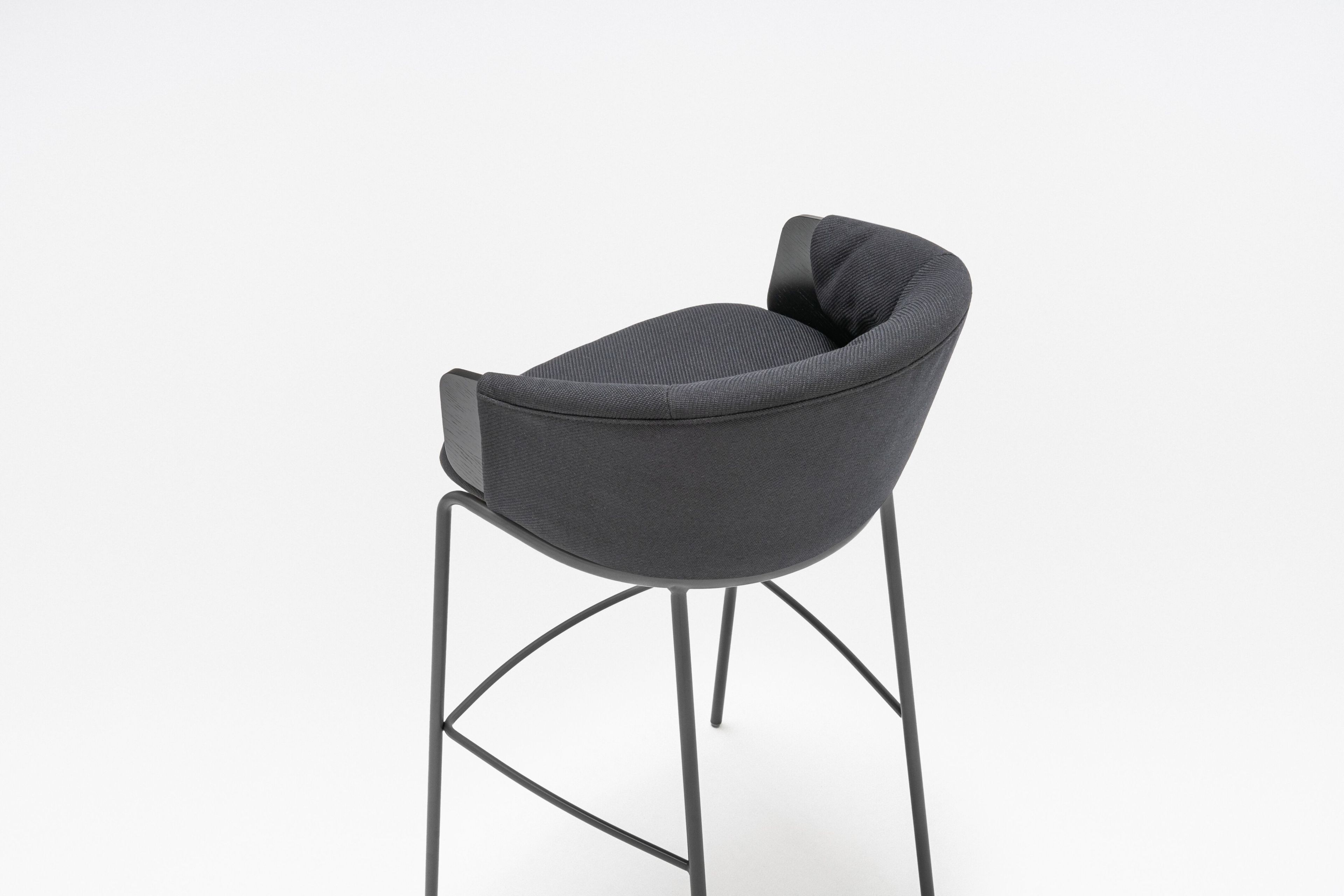 Высокий стул из ткани MDD COLLAR ARCH-00121853 - Вид №4