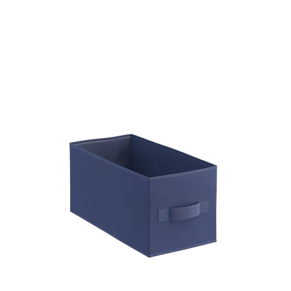 Короб Spaceo KUB Saphir 15x31x15 см 6.9 л полиэстер цвет синий 81990615 STLM-2032217 - Вид №1