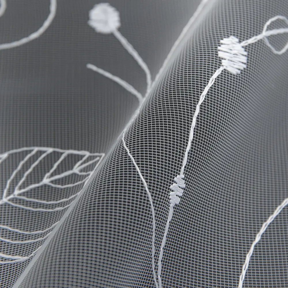 Тюль 1 м/п Весна сетка 290 см цвет белый TEX REPUBLIC STLM-2041772 - Вид №1