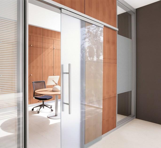 Archiutti Стеклянная передвижная стена для офиса sun-id-1357166 - Вид №7