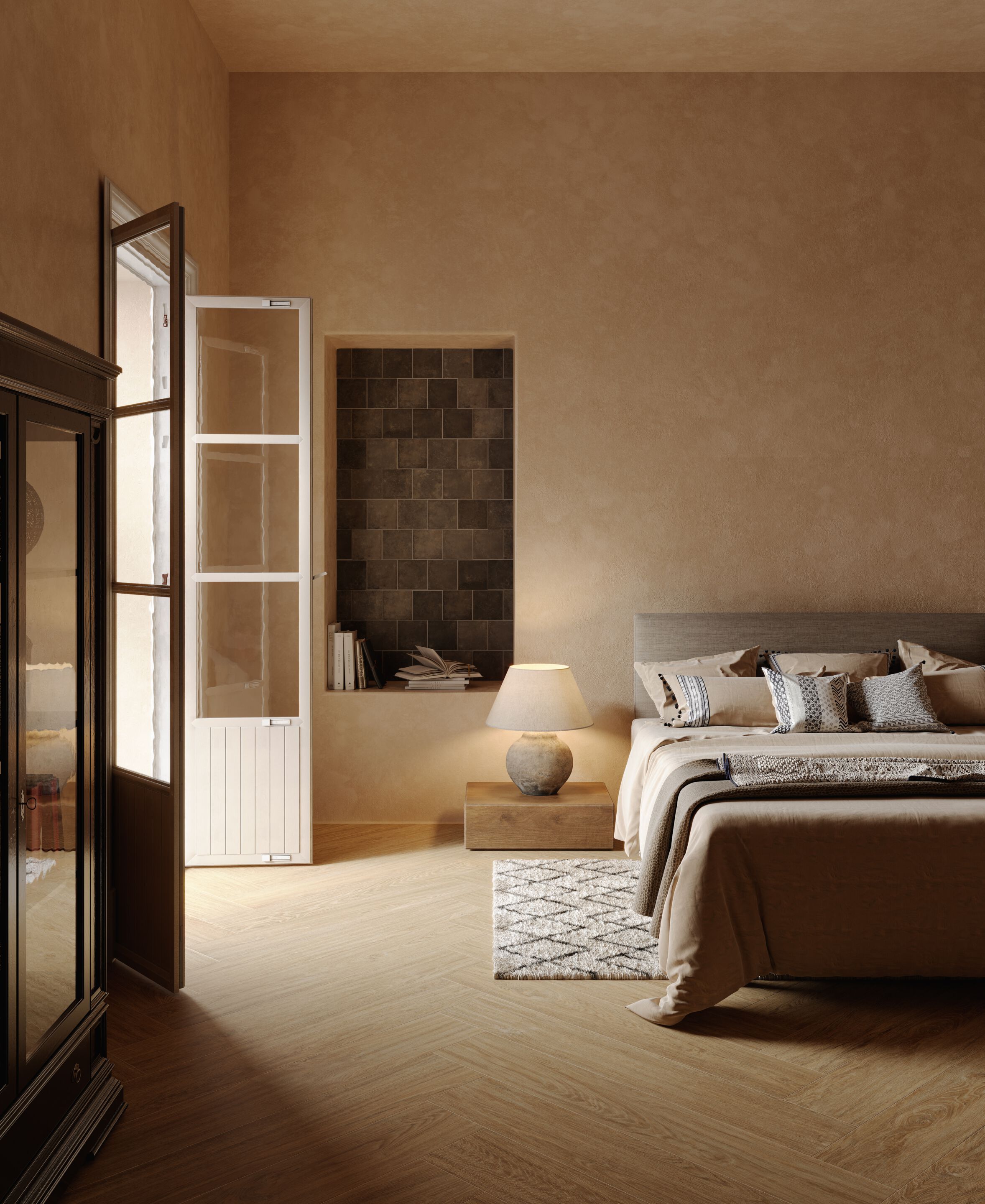 Пол из керамогранита под дерево IRIS Ceramica ARMONIE LEGNO ARCH-00115911