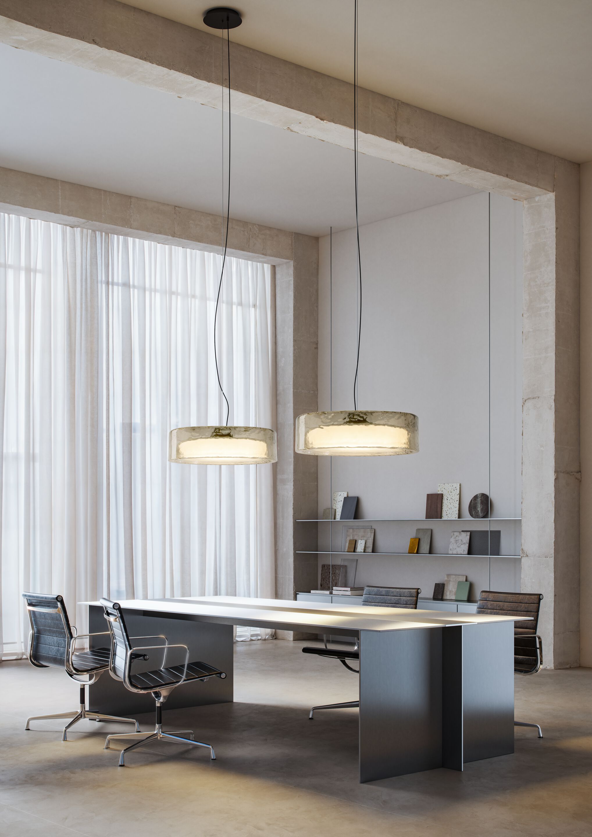 Поликарбонат светодиодный подвесной светильник Marset Ринго ARCH-00145474 - Вид №7