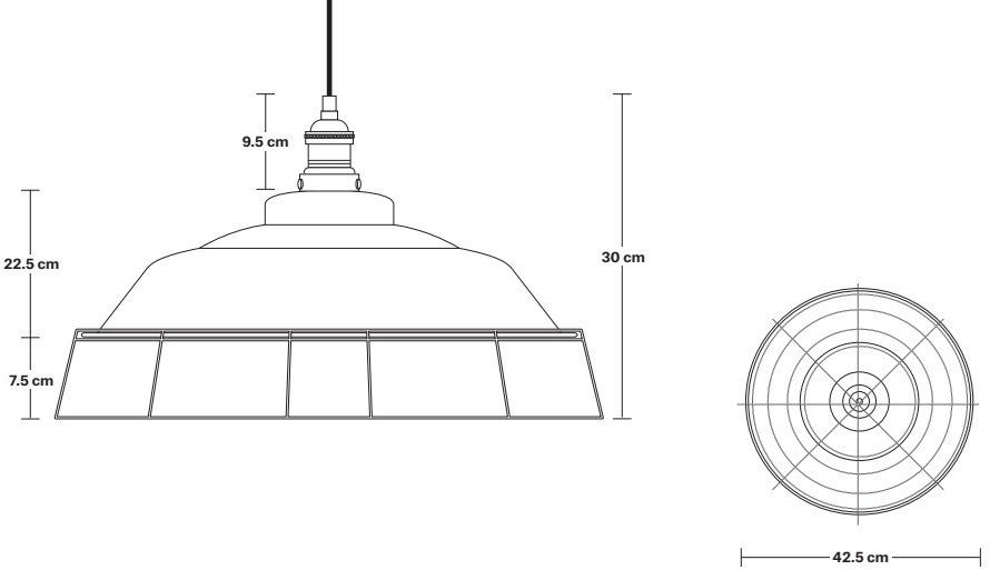 Industville Подвесной светильник из железа Brooklyn Br-sp16-p-ph - Вид №4