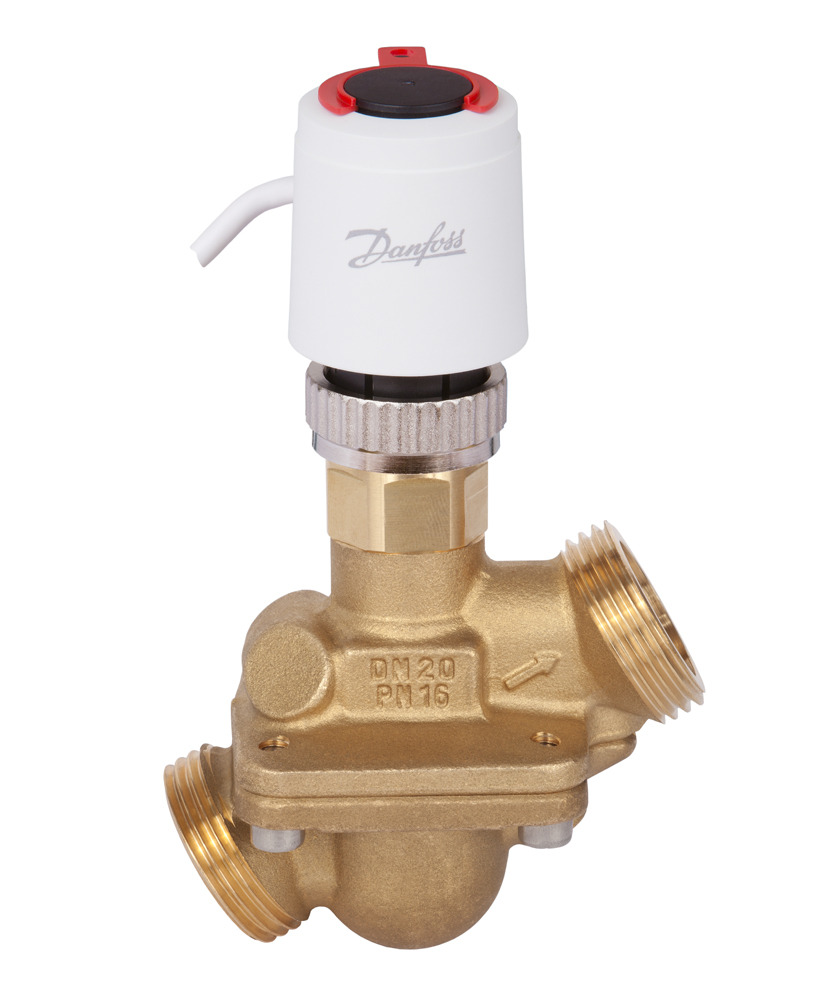 Danfoss Термоэлектрические приводы для клапанов AQT TWA-Q 230В NC для AQT DN10-32 каб.1,2м 082F1600  - Вид №1
