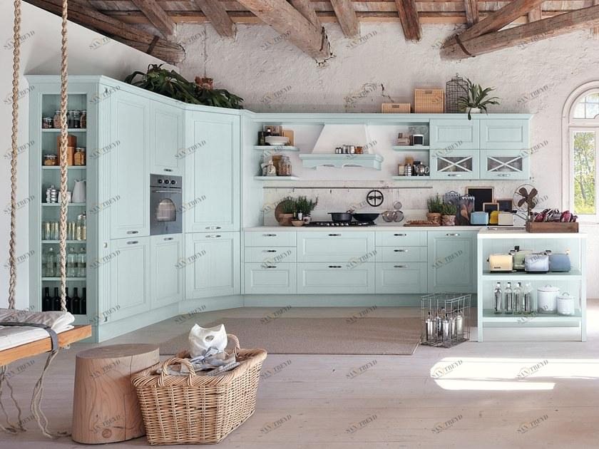 Cucine Lube Маринованная кухня с полуостровом Agnese sun-id-1460401