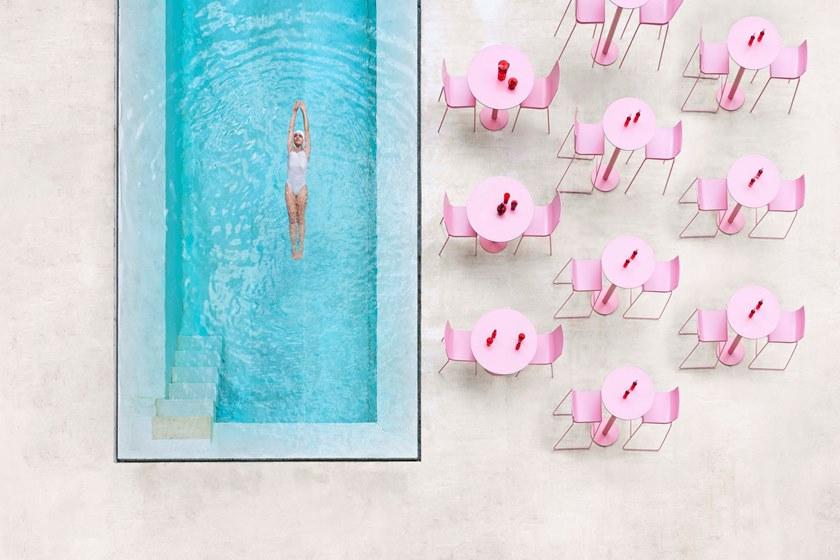 Diabla Высокий садовый табурет с подставкой для ног Vent sun-id-1424402 - Вид №5