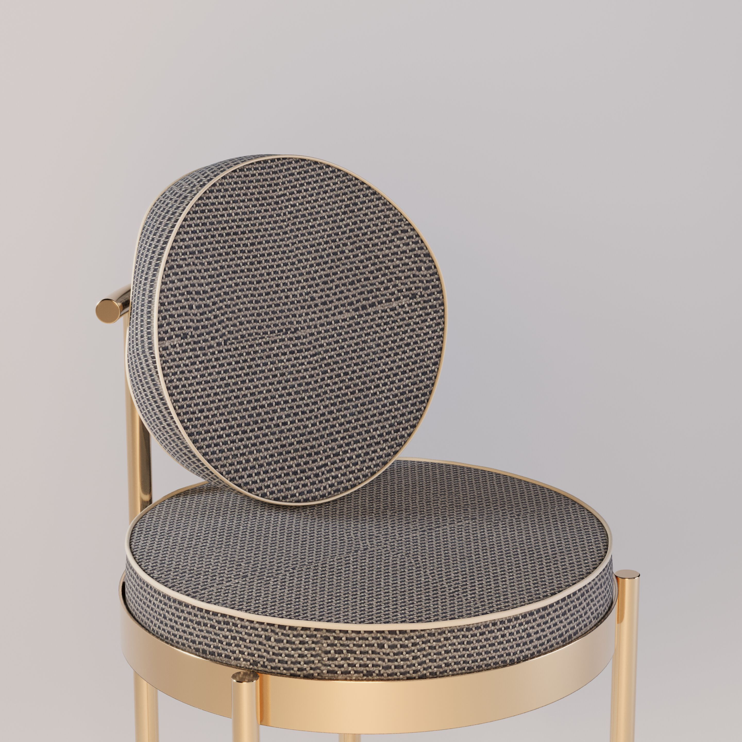 Высокий тканевый садовый стул со спинкой Myface Trace ARCH-00138011 - Вид №18