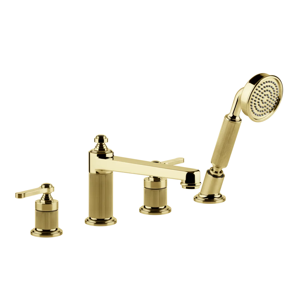 Смеситель для ванны 65045 246 Gessi Venti20 ЗОЛОТОЙ PVD 65045246