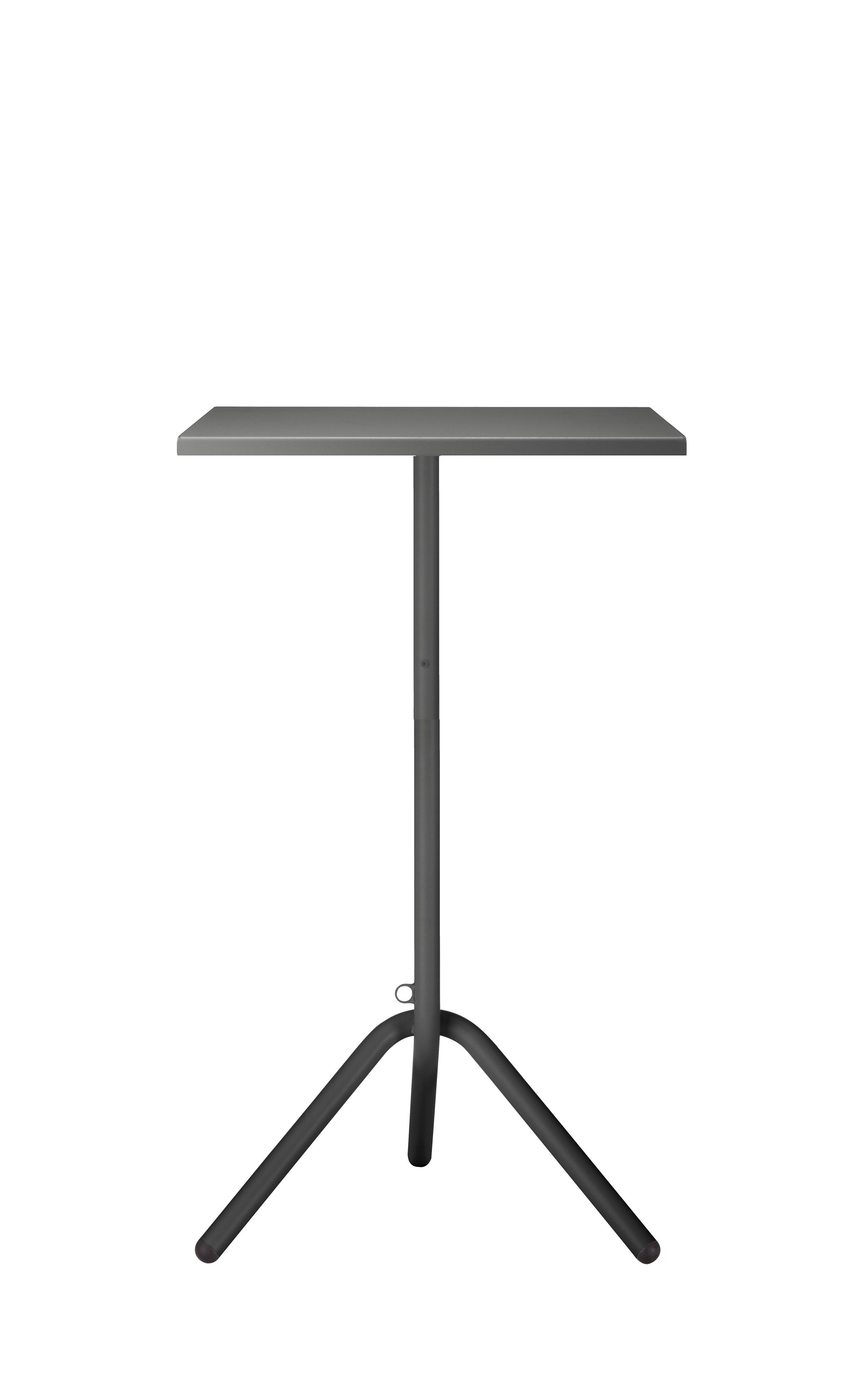 Высокий квадратный стол с откидным верхом из листового металла COLOS ARCH-00148341 - Вид №4