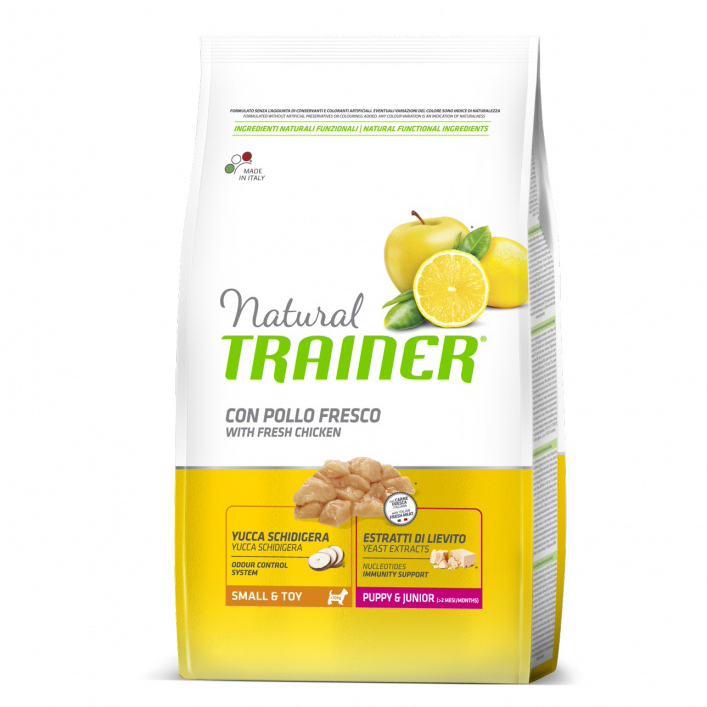 Т0055905 Корм для щенков TRAINER Natural для мелких пород курица сух. 800г NATURAL TRAINER 