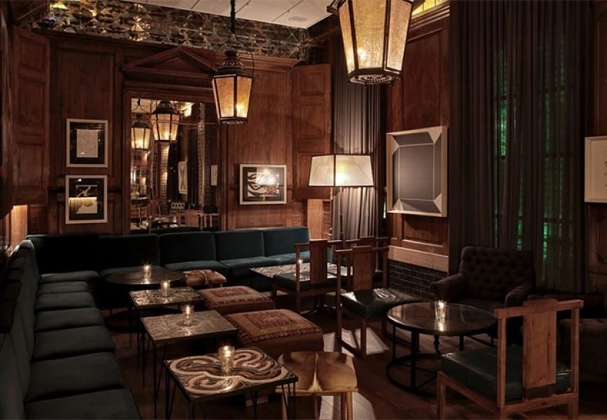 Кожаный низкий мягкий стул Mambo Unlimited Ideas Nano ARCH-00107521 - Вид №2