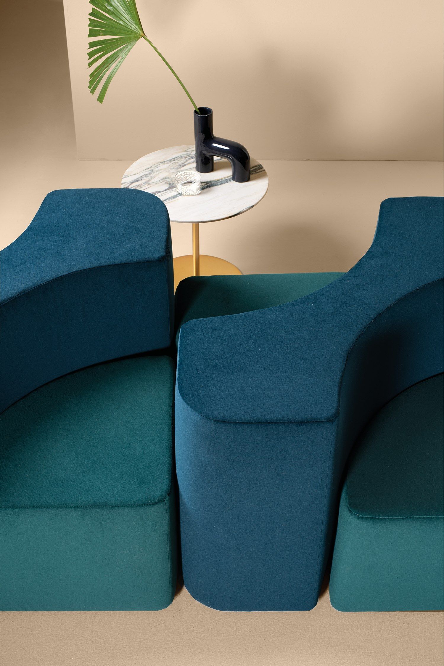 Модульный тканевый диван Quinti Sedute Партер ARCH-00043676 - Вид №4