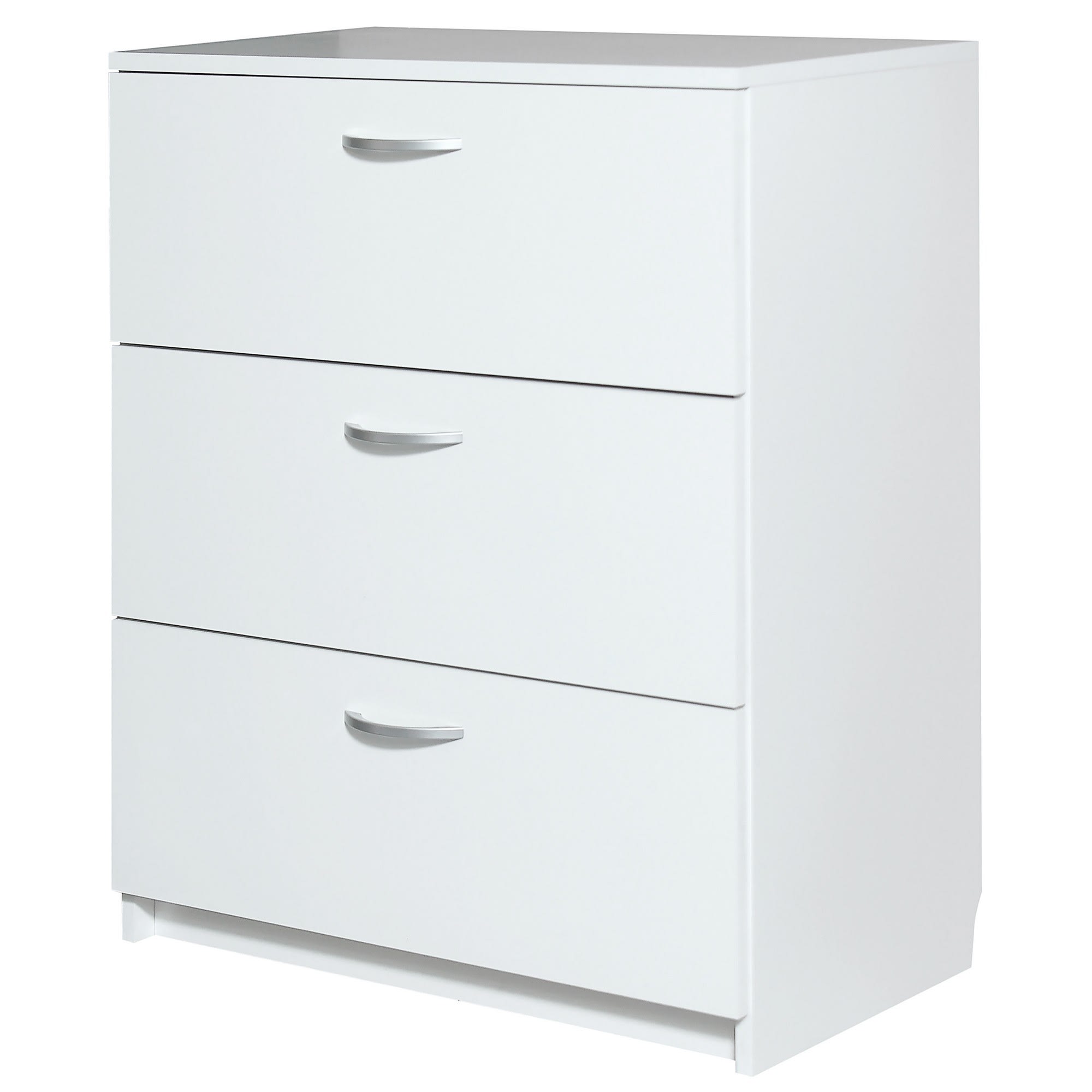 82034310 Комод 3 ящика, 68.5x80x39.4 см, цвет белый Santreyd 