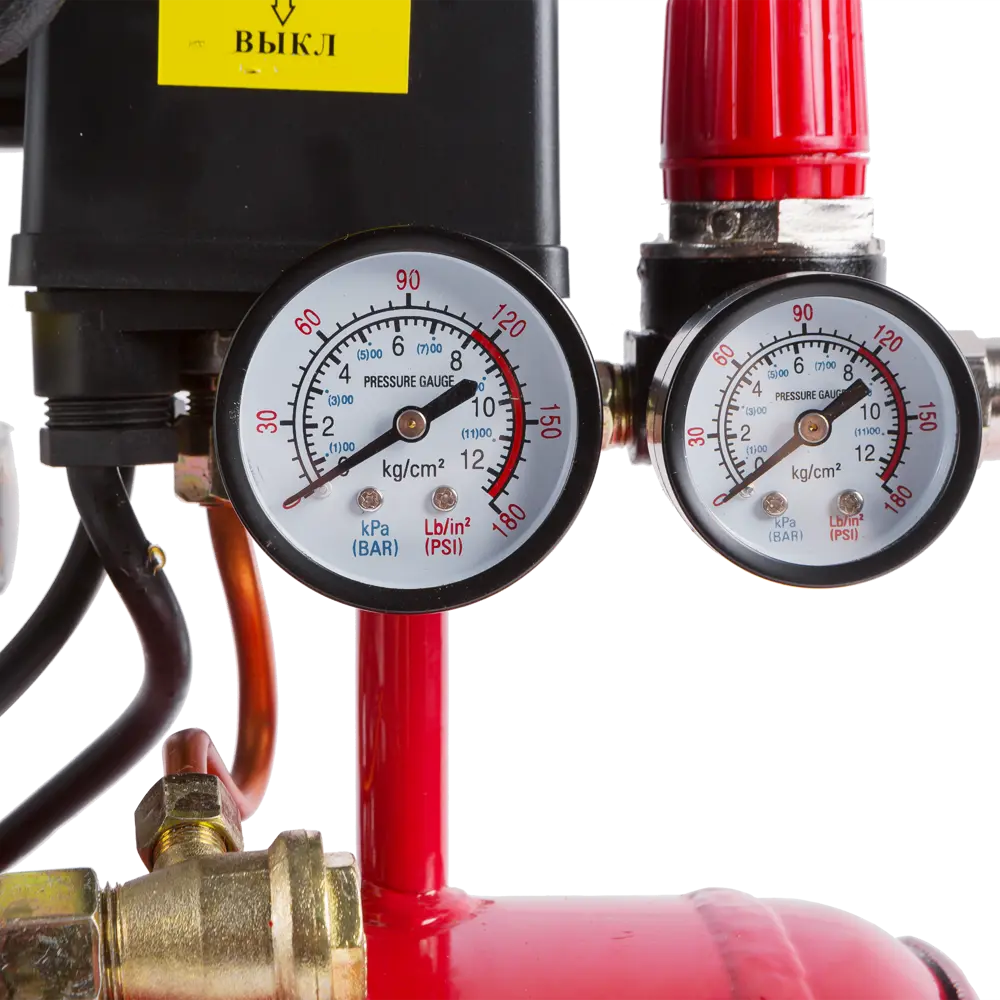 Компрессор FoxWeld Радуга, 24 л 210 л/мин. 1.5 кВт STLM-2115202 - Вид №2