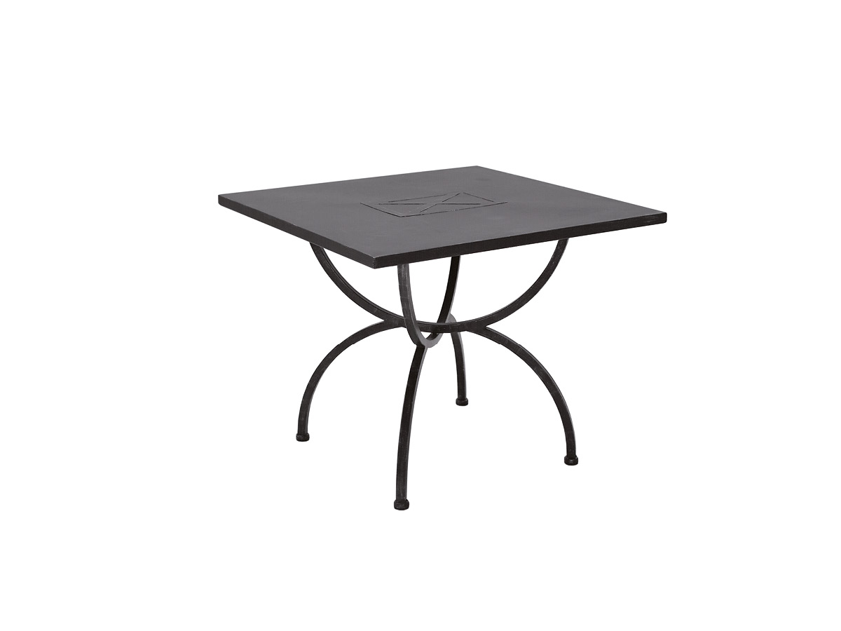 65.00.0304 Медичи Антик стол - столешница из кованого железа - 90 x 90 Mbm Medici