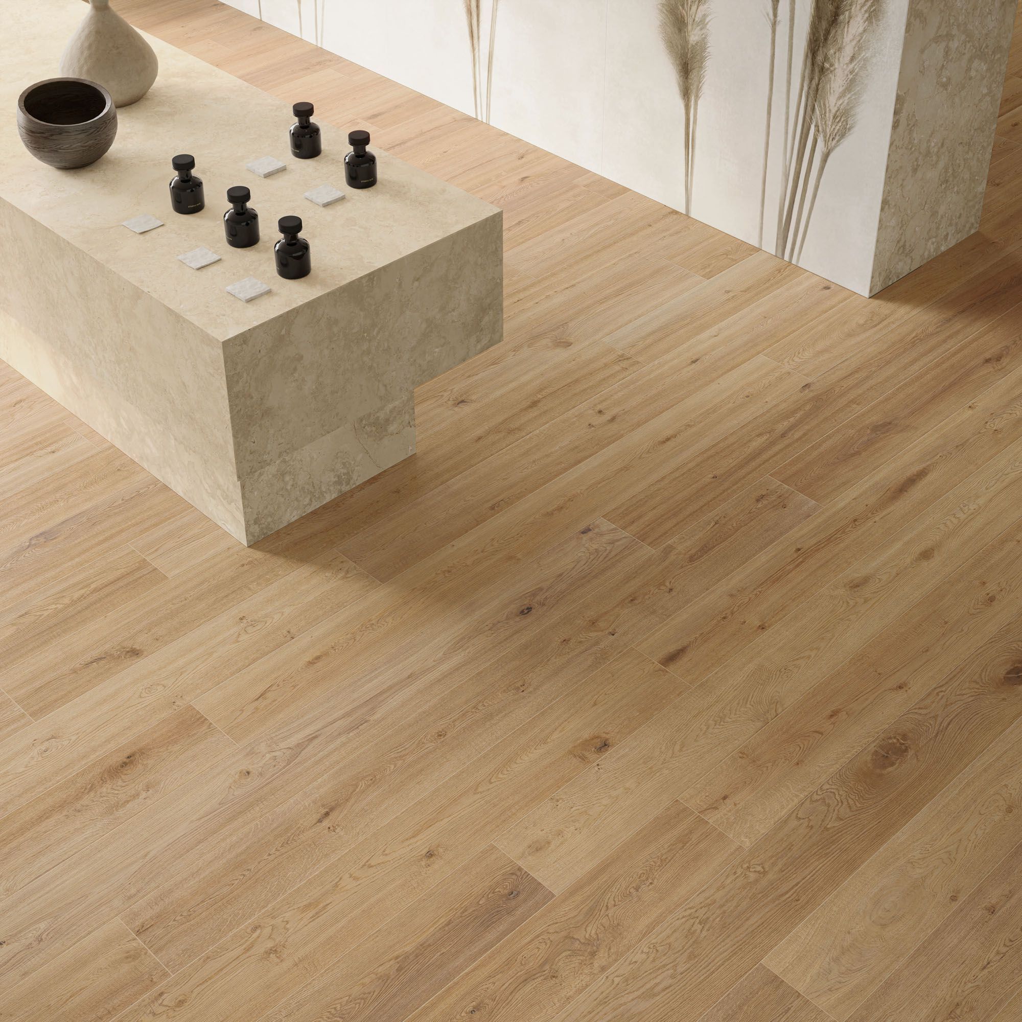 Напольное покрытие из керамогранита в помещении и на открытом воздухе с эффектом дерева Ceramiche Caesar Rever ARCH-00127351 - Вид №4