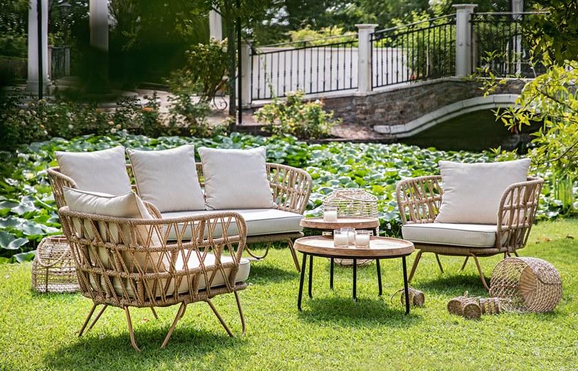 cbdesign 3-местный садовый диван из синтетического волокна Rio N724n1 - Вид №6